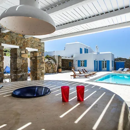 Sea View Villa With Private Pool Ornos  Exterior photo