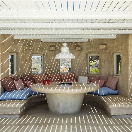 Sea View Villa With Private Pool Ornos  Exterior photo